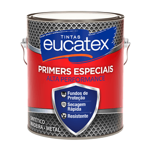 Fundo Zarcão Eucatex Primers Anti-Corrosivo Laranja 3,6L - 8501054.01