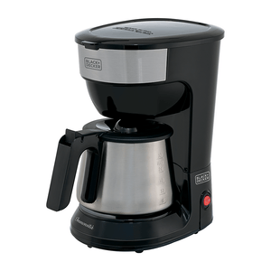 Cafeteira Black + Decker, 38 Xícaras, Jarra De Inox 1,25l, 850w, Preta - Cm38 220v