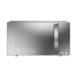 Micro-Ondas Consul 32l, Com Painel Digital, Cinza Espelhado - Cms46arbna 220v