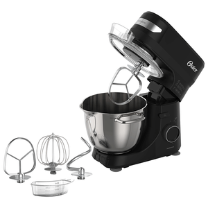 Batedeira Planetária Oster Bowl Inox Iii, 12 Velocidades, 850w, Preta - Obat641 220v