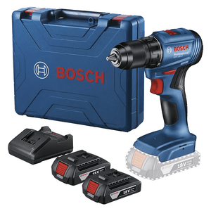 Parafusadeira / Furadeira 1/2" com Impacto Bosch GSR 185-LI 18V, Funcionamento a Bateria - 06019K30E1-000 Bivolt