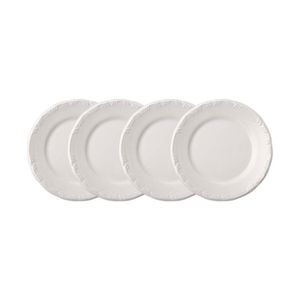 Conjunto de 4 Pratos Rasos 26cm Schmidt Pomerode, Porcelana - 114/0000