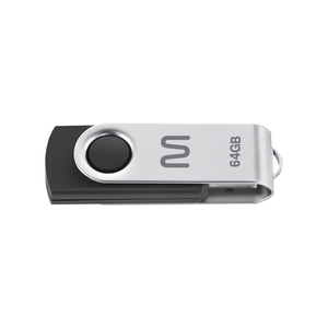 Pen Drive Twist Multilaser 64gb Preto - Pd590