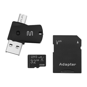 Cartão De Memória Multilaser 32gb 4 Em 1 Micro Sd - Mc151