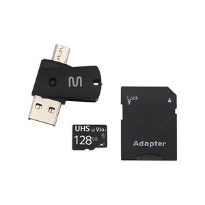 Cartão De Memória Multilaser 128gb 4 Em 1 Micro Sd - Mc153