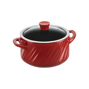 Caçarola De Cerâmica Ceraflame Twist 20cm, 3 Litros, Vermelha - C19437646