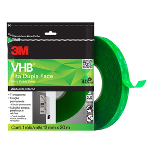 Fita Dupla Face 3M VHB 4910 12mm X 20m - H0002317883