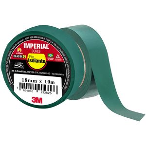 Fita Isolante 3m Imperial 18mm X 10m Verde - Hb004298061