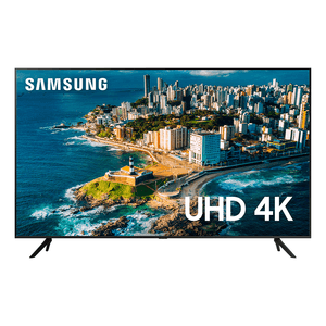 Smart Tv Samsung Uhd 4k 50, 3 Hdmi, 1 Usb, Wi-Fi, Sistema Operacional Tizen - Un50cu7700gxzd