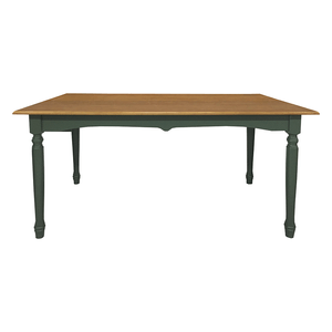 Mesa Ativa Berlim 160x90cm Pinhão / Verde Militar - 9102