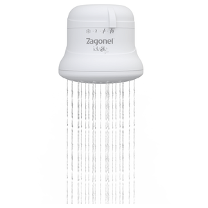 Ducha Eletrônica Ideale Zagonel, 6800w, 4 Temperaturas, Branco - 220v