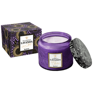 Vela Aromática Brasfoot 233g, Lavanda - 13084