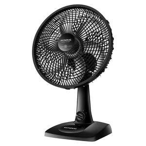 Ventilador Mondial Super Power, 30cm, 3 Velocidades, Preto - Vsp-30-B 220v