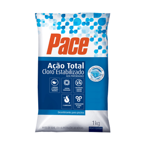 Cloro Estabilizado Pace Ação Total Hth - 1kg