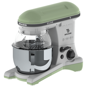 Batedeira Planetária Braesi Eclair BP-500, 10 Velocidades, 5L, 800W, Verde - B18190 Bivolt