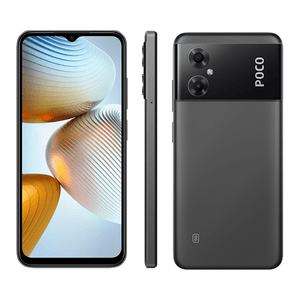 Smartphone Xiaomi Poco M4 5G 128GB, Tela de 6.58", Câmera Dupla, Preto - CMB347PRE