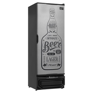 Cervejeira Gelopar 410l, Frost Free, Inox - Gcb23egw 110v