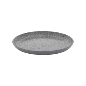 Prato Lanche 20cm Oxford Flat Gray, Cerâmica - 136445