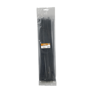 Abraçadeira De Nylon Ajax 200 X 4,8mm, 100 Peças, Preta - A11012