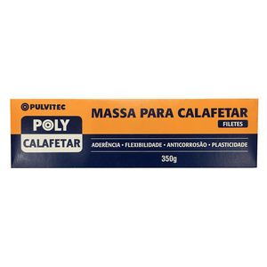 Massa Para Calafetar Pulvitec Cinza - 350 Gramas