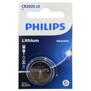 Bateria De Lítio Philips Cr2025 3v, 1 Unidade - Cr2025p5b/59