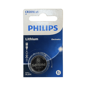 Bateria De Lítio Philips Cr2016 3v, 1 Unidade - Cr2016p5b/59