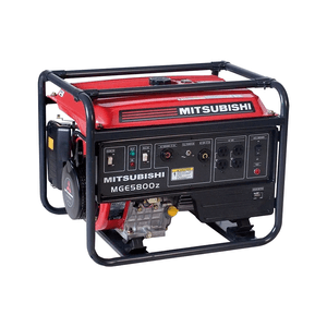 Gerador De Energia A Gasolina Mitsubishi Mge 5800z, 13hp, Monofásico, Com Partida Elétrica E Manual - 120/240v