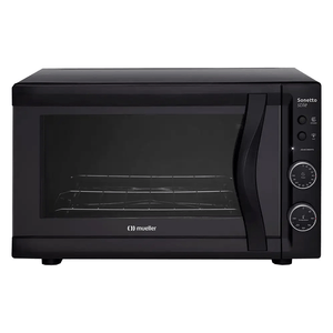 Forno Elétrico Mueller Sonetto, 44l, Stile, Preto Fosco - 220v