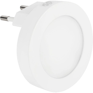 Luz LED Noturna Ilumi 0,5W Redondo Frontal 3000K - Il0006 Bivolt