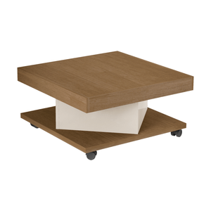 Mesa Centro Artely Saara Cinamomo/Off White- 004614