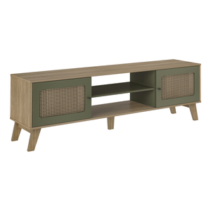 Rack Artely Charlotte Carvalho/Menta - 004534