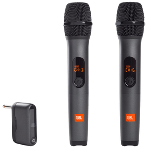 Microfone Jbl Preto Sem Fio