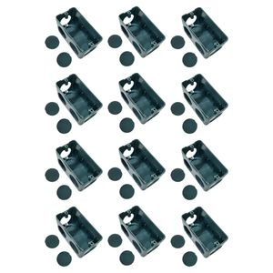 Kit Com 12 Caixas Condulete Inpol 7 Entradas 1/2" 3/4" Cinza - 360