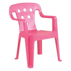 Cadeira Plástica Infantil Mor Kids Rosa - 15151551