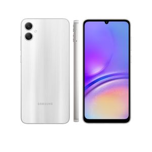 Smartphone Samsung Galaxy A05 128GB Prata com Câmera de 50MP