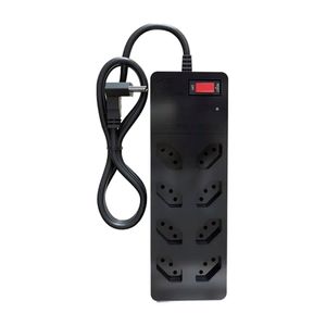 Filtro Linha Com 8 Tomadas 10A LCF Clamper Preto - 26775