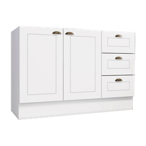 Balcão Pia Henn 120cm C353-05 Branco HP