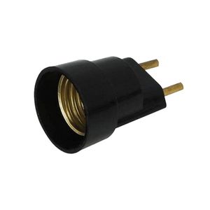 Porta Lâmpada Adaptador Plugue Macho PR Liege - 916048
