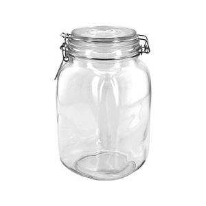 Pote de Vidro Hermético 1L Retangular Inga 16013