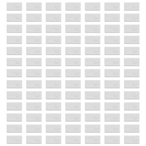 Kit 100UN Modulo Pulsador Campainha Br Tramontina - 57115027