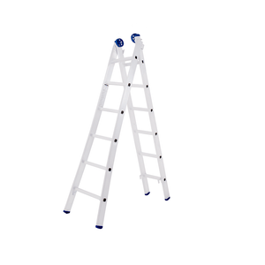 Escada de Alumínio Mor 2X6 Dupla 3,9M- 5202