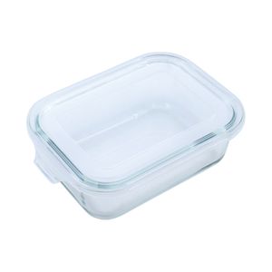 Pote de Vidro Retangular com Tampa 640ml Mor 7802