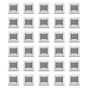 Kit com 30UN da Caixa + Tampa 2 Postos Sobrepor LizFlex Tramontina - 57303002