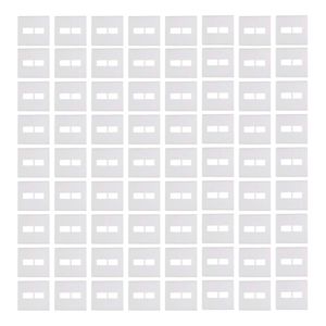 Kit 100 Placas 4x4 2 Postos Liz Br Tramontina - 57106/023