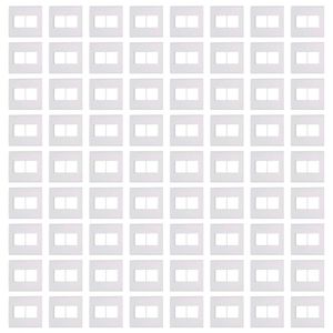 Kit 100UN Placas 4x4 4 Postos Liz Br Tramontina - 57106/026