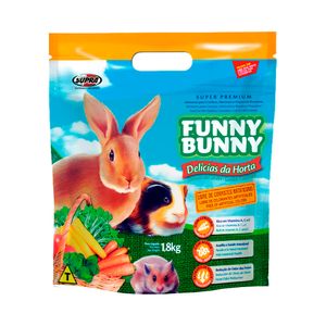 Ração Supra Funny Bunny Delicias Da Horta 1,8kg