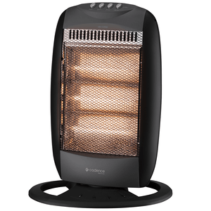 Aquecedor Elétrico Cadence, 3 Níveis de Aquecimento + Oscilação, 1200W- AQC305 220V