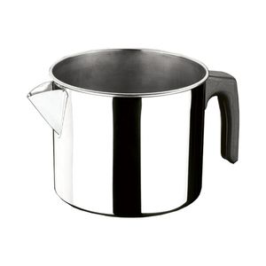 Caneca Inox Zanella 0,85 L com Bico e Cabo de Baquelite