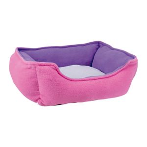 Cama Pet Mor Retangular GG Rosa/Roxa