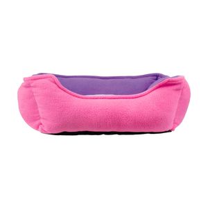 Cama Pet Mor Retangular G Rosa/Roxa 60020191